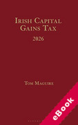 Cover of Irish Capital Gains Tax 2026 (eBook)