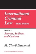 Cover of International Criminal Law