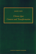 Cover of Chinese Law: Context and Transformation