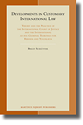 Cover of Developments in Customary International Law: Theory and the Practice of the International Court of Justice and the International ad hoc Criminal Tribunals for Rwanda and Yugoslavia