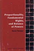 Cover of Proportionality, Fundamental Rights and Balance of Powers
