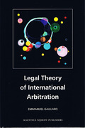 Cover of Legal Theory of International Arbitration