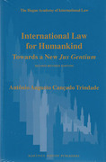 Cover of International Law for Humankind: Towards a New 'Jus Gentium'