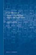 Cover of Legal Maxims in Islamic Criminal Law: Theory and Applications
