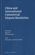 Cover of China and International Commercial Dispute Resolution
