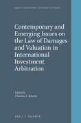 Cover of Contemporary and Emerging Issues on the Law of Damages and Valuation in International Investment Arbitration