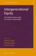 Cover of Intergenerational Equity: Environmental and Cultural Concerns