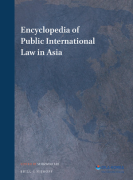 Cover of Encyclopedia of Public International Law in Asia