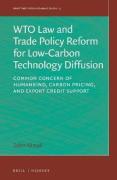 Cover of WTO Law and Trade Policy Reform for Low-Carbon Technology Diffusion