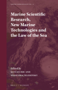 Cover of Marine Scientific Research, New Marine Technologies and the Law of the Sea