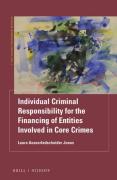 Cover of Individual Criminal Responsibility for the Financing of Entities involved in Core Crimes