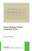 Cover of Forum Shopping Despite Unification of Law