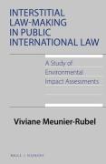 Cover of Interstitial Law-Making in Public International Law: A Study of Environmental Impact Assessments