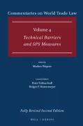 Cover of Commentaries on World Trade Law, Volume 4: Technical Barriers and SPS Measures