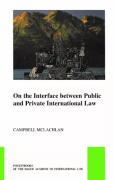 Cover of On the Interface between Public and Private International Law