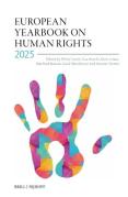 Cover of European Yearbook on Human Rights 2025