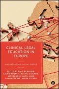 Cover of Clinical Legal Education in Europe: Innovation and Social Justice