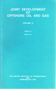 Cover of Joint Development of Offshore Oil and Gas: Volume 2. Conference Papers