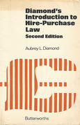 Cover of Diamond's Introduction to Hire-Purchase Law
