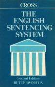 Cover of The English Sentencing System
