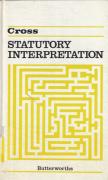 Cover of Statutory Interpretation