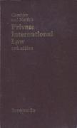 Cover of Cheshire and North: Private International Law 10th ed
