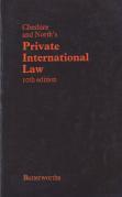 Cover of Cheshire and North: Private International Law 10th ed