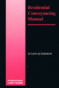 Cover of Residential Conveyancing Manual