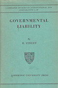 Cover of Governmental Liability: A Comparative Study