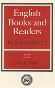 Cover of English Books and Readers: Being a Study in the History of the Book Trade from Caxton to the Incorporation of the Stationers' Company