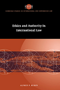 Cover of Ethics and Authority in International Law