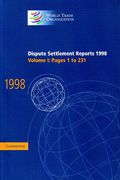 Cover of Dispute Settlement Reports: Volume 1. Pages 1-231