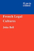 Cover of French Legal Cultures