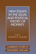 Cover of New Essays in the Legal and Political Theory of Property