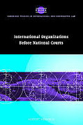 Cover of International Organizations Before National Courts