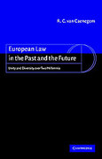 Cover of European Law in the Past and the Future