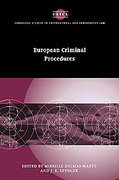 Cover of European Criminal Procedures