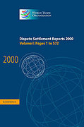 Cover of Dispute Settlement Reports: V. 1. Pages 1-572