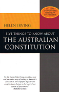 Cover of Five Things to Know About the Australian Constitution