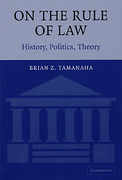 Cover of On The Rule of Law: History, Politics, Theory