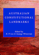Cover of Australian Constitutional Landmarks