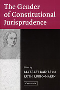 Cover of The Gender of Constitutional Jurisprudence