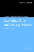 Cover of Lawyering Skills and the Legal Process