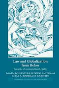 Cover of Law and Globalization from Below: Towards a Cosmopolitan Legality