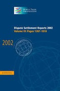Cover of Dispute Settlement Reports 2002: Volume 4, Pages 1987-1818