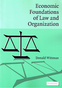 Cover of Economic Foundations of Law and Organization
