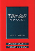 Cover of Natural Law in Jurisprudence and Politics