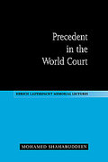 Cover of Precedent in the World Court