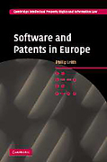 Cover of Software and Patents in Europe