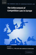 Cover of The Enforcement of Competition Law in Europe